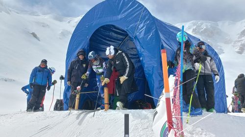 Il primo slalom di Norefjell FOTO SACCA