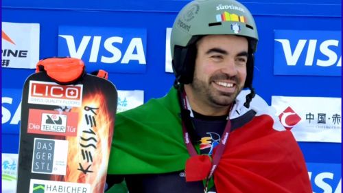 La sesta magia di Edwin Coratti: 'Meraviglioso'. Domenica lo slalom con gli azzurri dello snowboard all'attacco