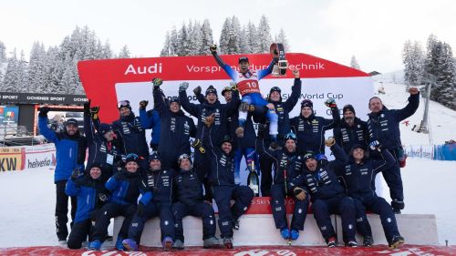 De Aliprandini vicino al 2° posto nella classifica di gigante, Odermatt in fuga con lo stop di Kristoffersen