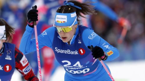 Iris De Martin Pinter chiude con un podio l'avventura dei fondisti azzurri