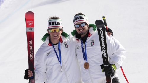 Odermatt è leggenda, fa un altro sport a Saalbach! E' suo anche il super-g mondiale, azzurri amari