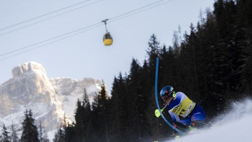A Campiglio tanta neve, gli azzurri per la 3Tre di casa: Vinatzer, Gross, Kastlunger, Saccardi, Maurberger e Barbera