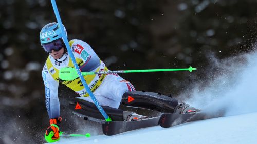 Haugan è perfetto nella 1^ manche su una Gran Risa tostissima: solo McGrath tiene il passo, è grande Norvegia in slalom
