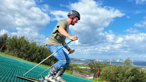 Il Ferragosto di Marcel Hirscher? Sulla pista artificiale di Copenhagen: