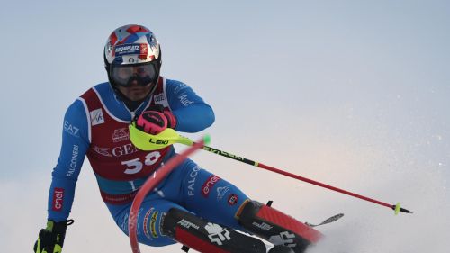 E' un bel Kastlunger nella prima degli slalomisti di coach Pini: 