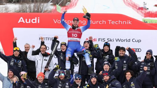 Paris e la gioia di ritrovarsi anche in super-g: