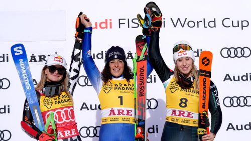 A La Thuile si pensa alla festa per Brignone, manca solo l'ultimo passo: le classifiche di CdM dopo il gigante di Are