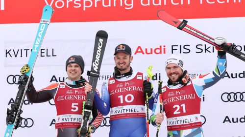 Crawford, tre anni dopo sempre a Kvitfjell: Hrobat, che podio con Paris. Odermatt si prende la prima coppa