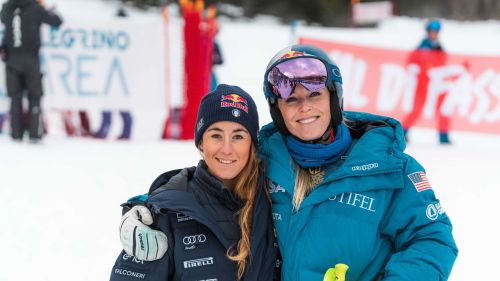 Finito il lavoro in Val di Fassa per le azzurre e Vonn, ora tutte a St. Anton: 