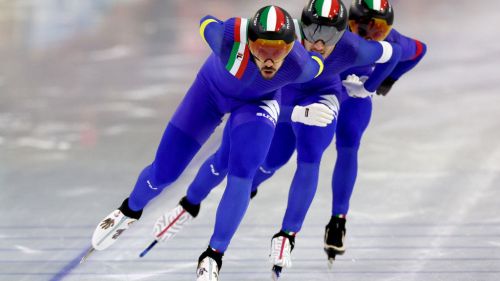 Speed Skating: Italia nella storia! Vince per la prima volta l'Oro nella Team Pursuit maschile