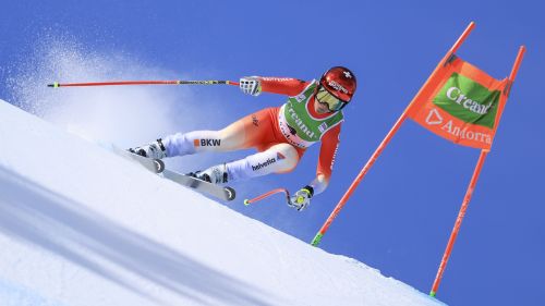 Corinne Suter è di nuovo lassù! Battute Ortlieb e Goggia a Soldeu, è il ritorno alla vittoria dopo oltre 3 anni