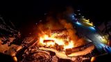Huge fire at Nevados de Chillan, no injuries reported. Chilean Ski Federation cancels FIS Masters Cup races