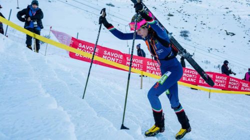 Murada non sbaglia e centra il podio nella Sprint di Courchevel. Dominano Harrop e