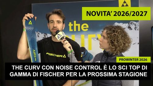 The Curv con Noise Control è lo sci top di gamma di Fischer per la prossima stagione