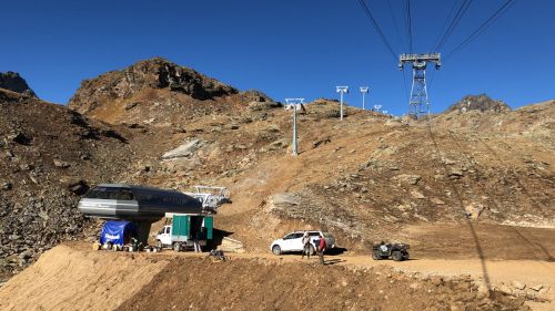 Alagna: Nuova seggiovia Cimalegna - lavori al 17 ottobre 2017