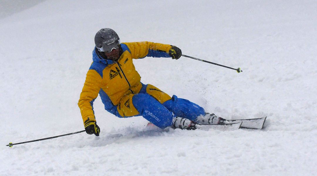 Rolando Bertolina al test di Nordica Dobermann Spitfire 72 RB FDT (2020)