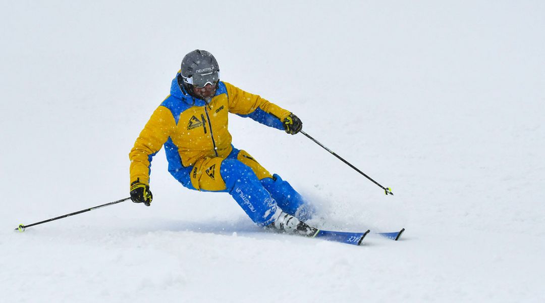 Rolando Bertolina al test di Salomon S/Race Rush GS 175 (2020)